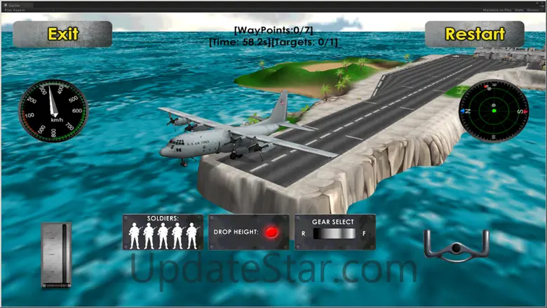 Flight Simulator Transporter Airplane Games 1.2