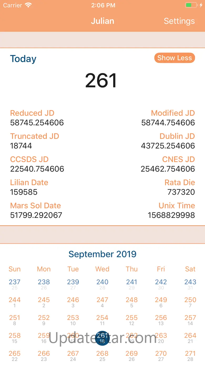 Julian - Quick Dates 2019.1