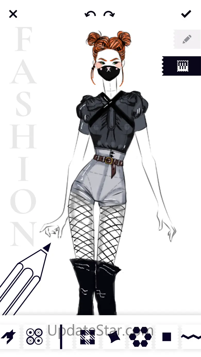 Fashion Design Sketches: Style 3.8.6