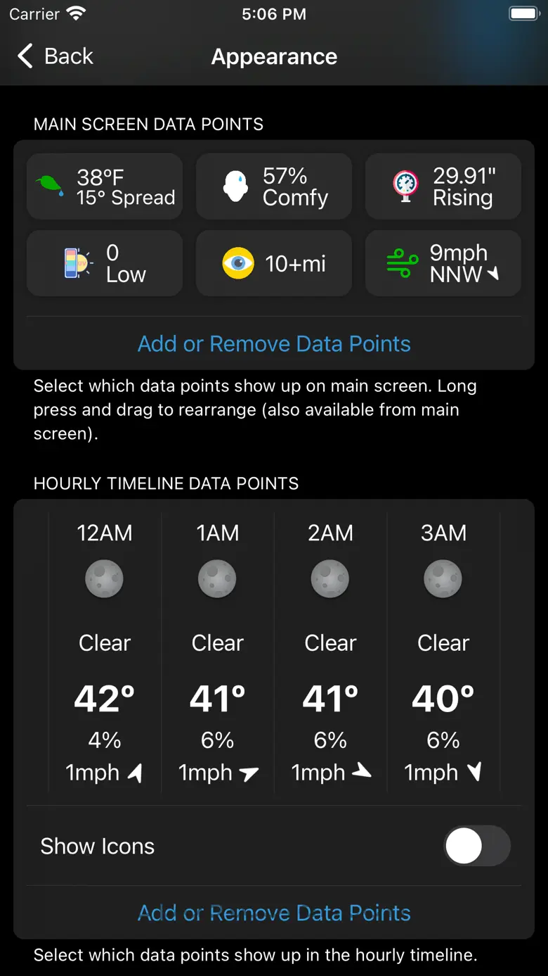 Forecast Bar - Weather + Radar 10.2