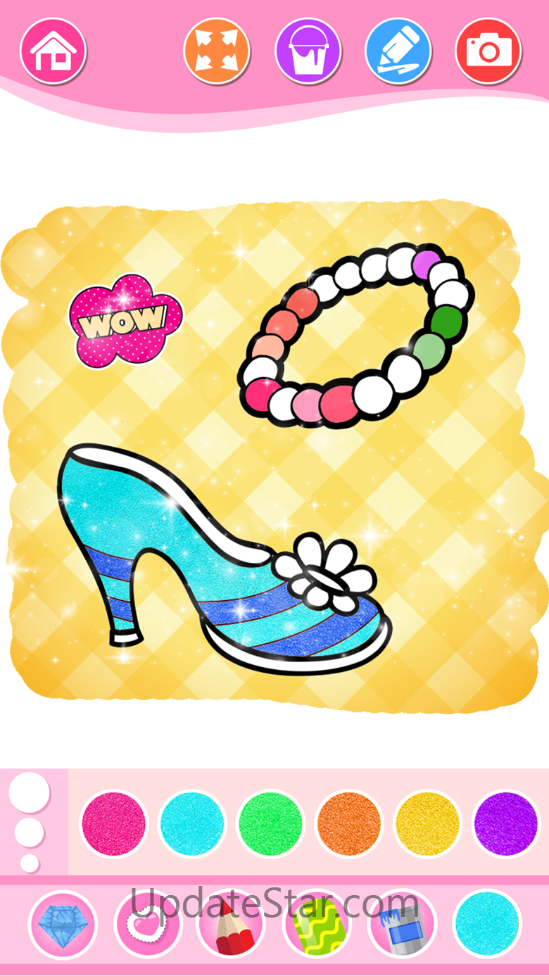 Princess Beauty Coloring Book 1.2.3