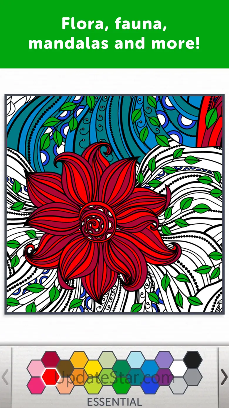 Adult Coloring Book - Coloring Book for Adults 3.9