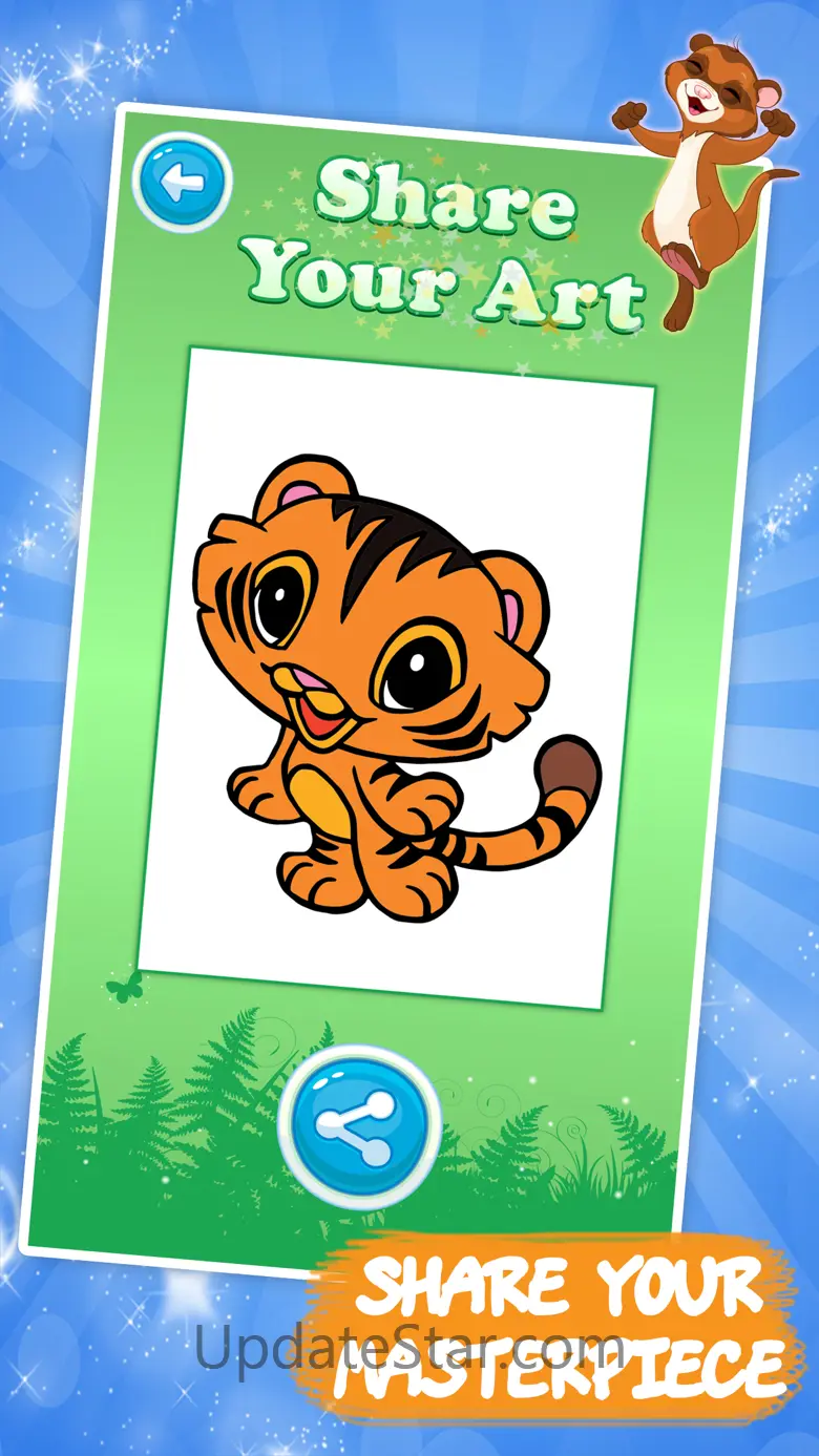 Coloring book: Draw Animals 3.2