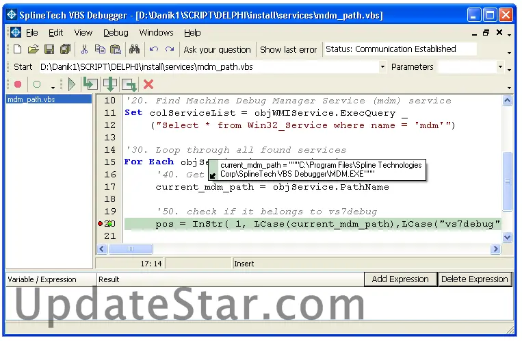 SplineTech VBS Debugger 8.81
