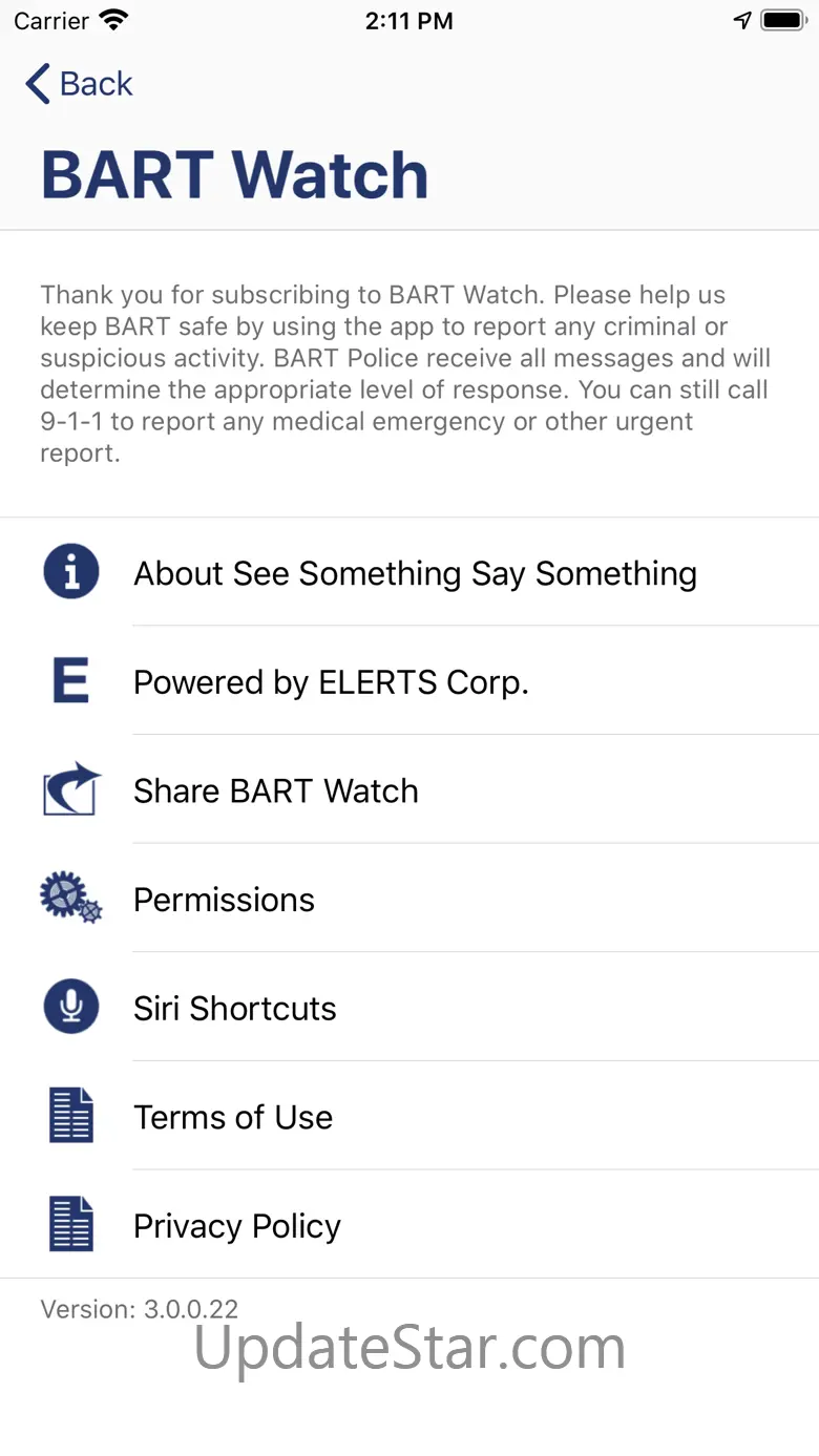 BART Watch 4.0.0