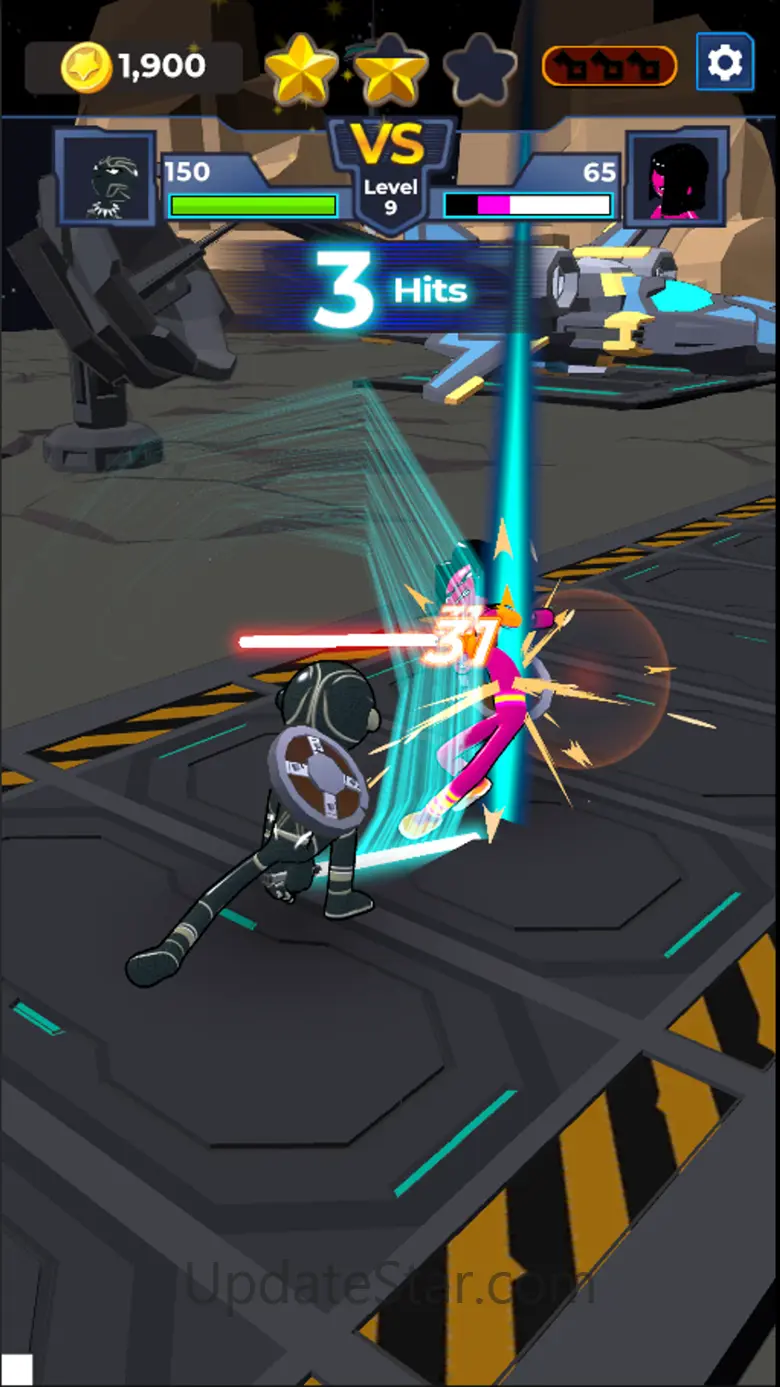 Supreme Saberman: 3D War Zone 8.7
