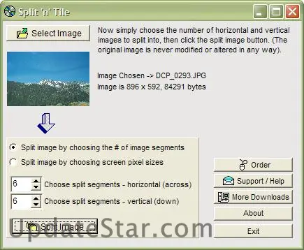 Split and Tile Image Splitter 2.11