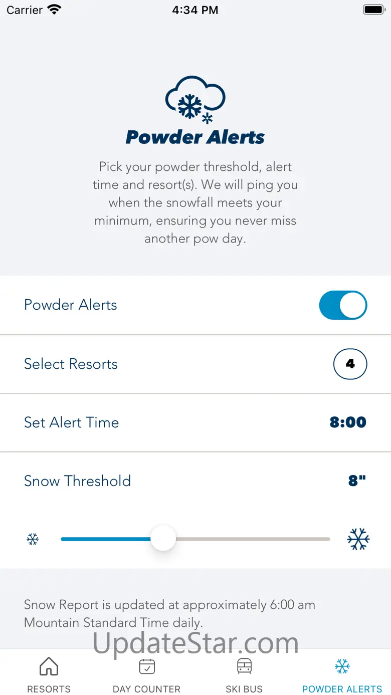 Ski Utah Snow Report 8.0.25