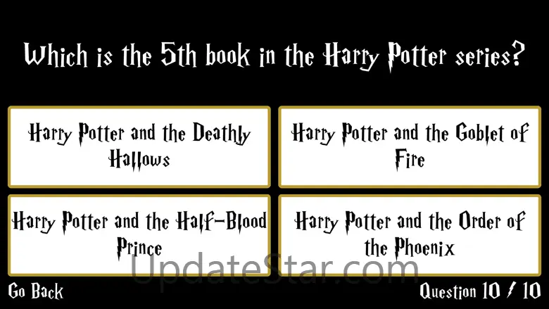 Fan Trivia for Harry Potter 2.4
