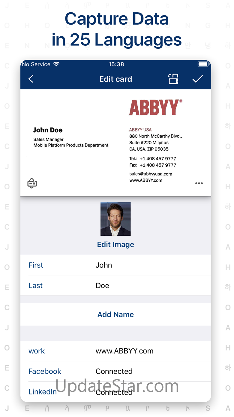 ABBYY Business Card Reader Pro 9.8.9