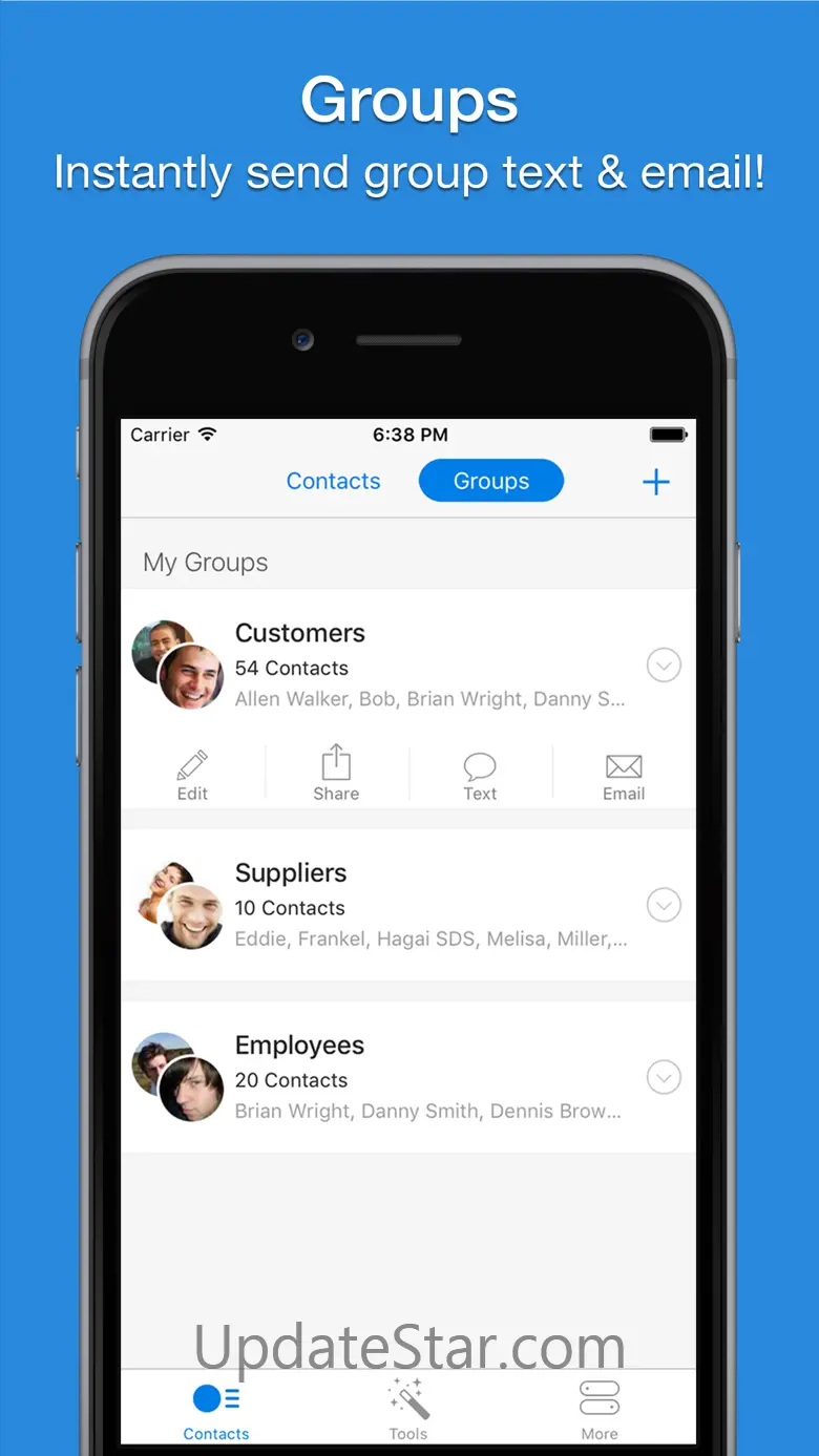 Easy Contacts. 16.3.1