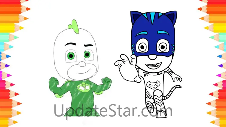 Mask Coloring Book 1.0