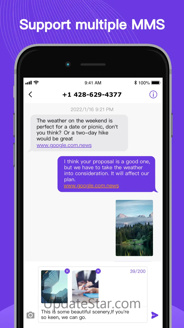 Text Number-Phone Text Message 2.4.0