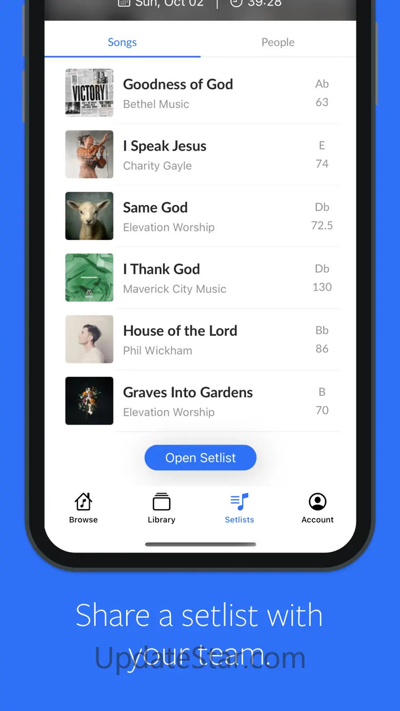 MultiTracks.com ChartBuilder 3.0.1