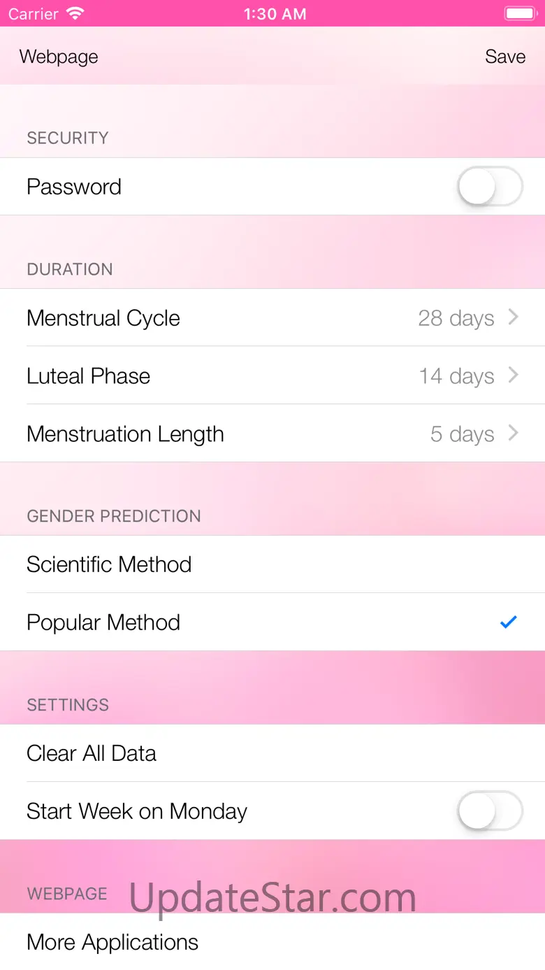 Menstrual Cycle Tracker 14.0