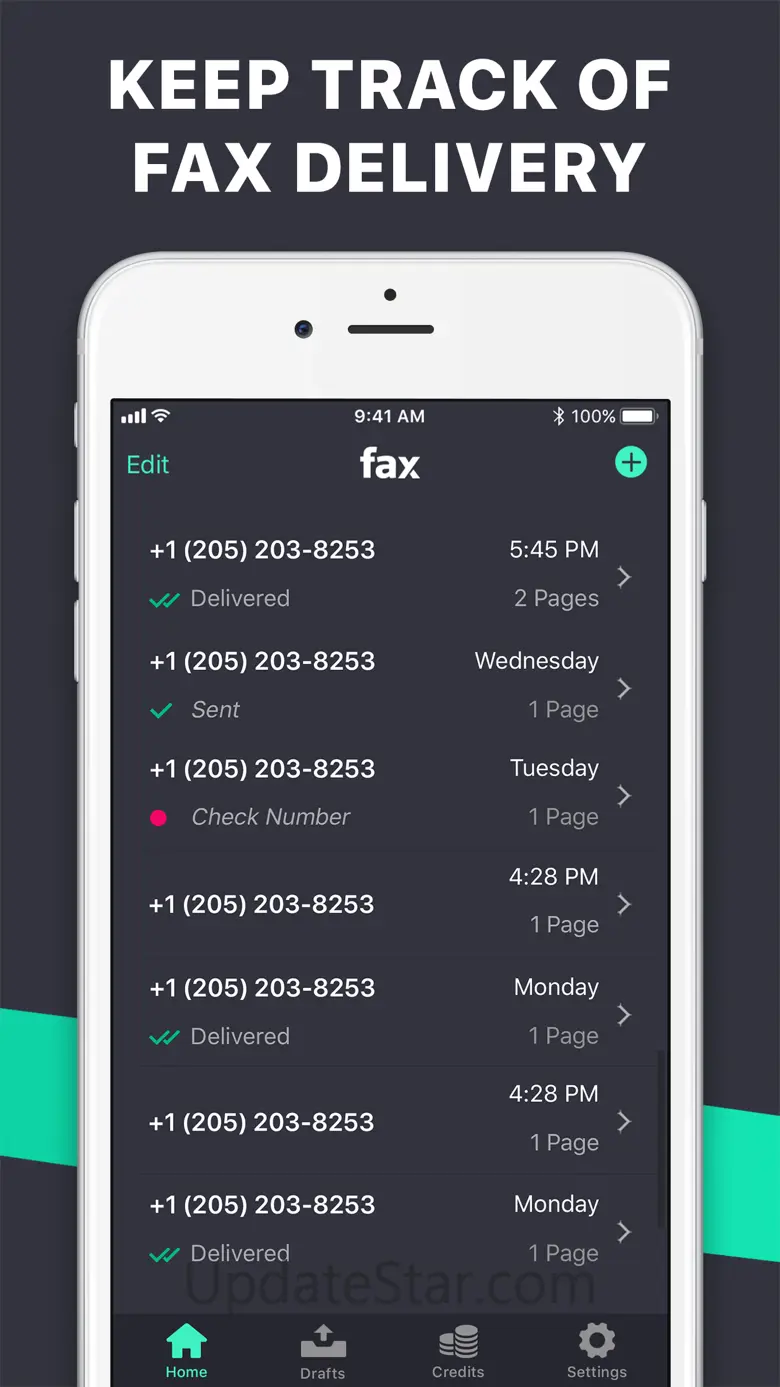 Send Fax from iPhone ad free 2.2