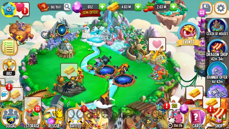 Dragon City - Breed & Battle! 24.8.2