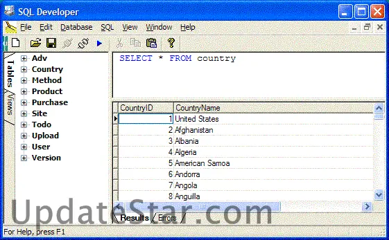 SQL Developer 1.0