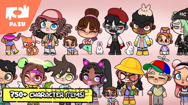 Characters maker kids games 1.4