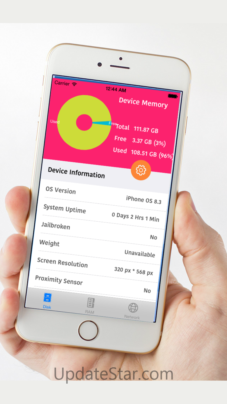 S2 System Status Monitor Lite with usage Widget battery charge and Memory data Manager Info 1.4