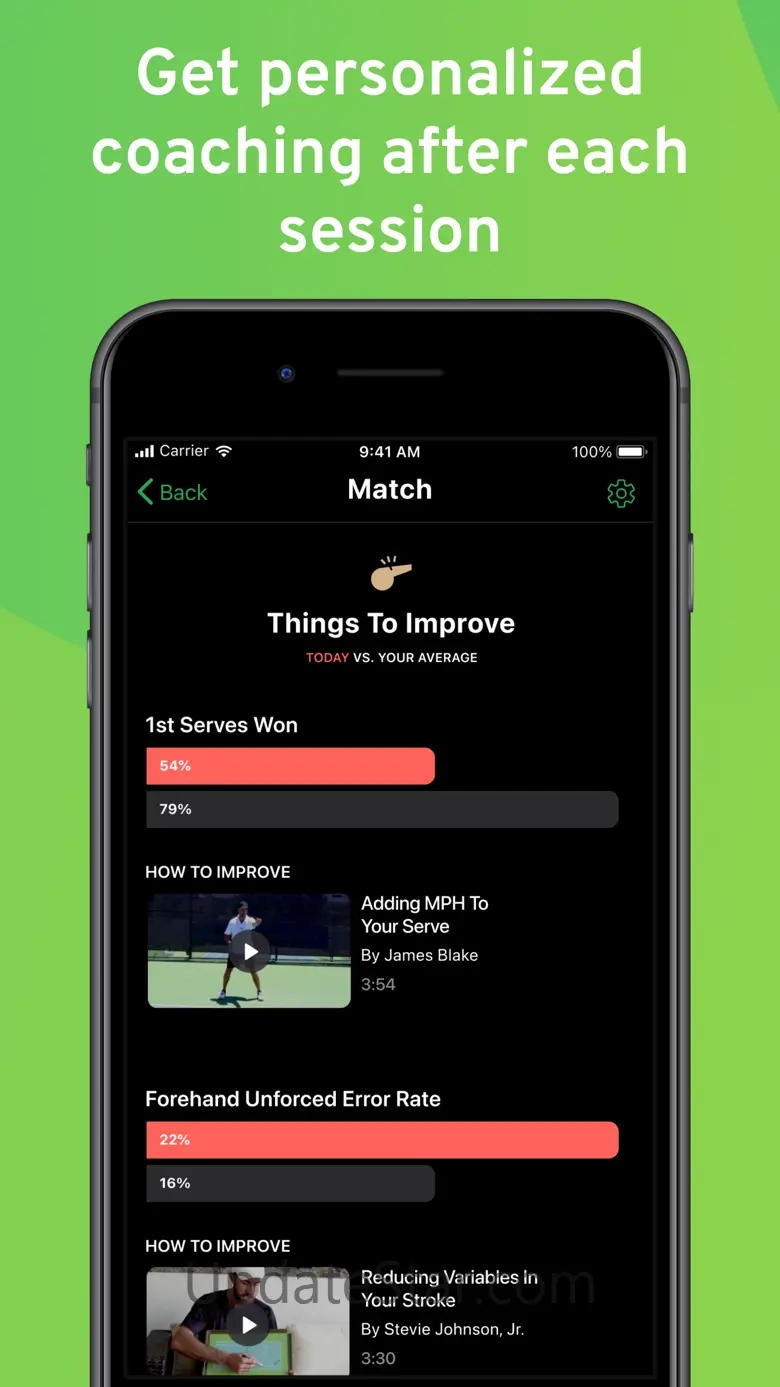 SwingVision: A.I. Tennis App 10.5.3