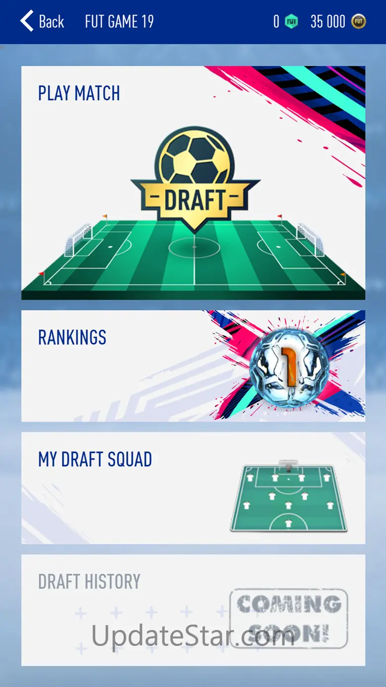 FUT Game 19 - Draft and Packs 1.1.5