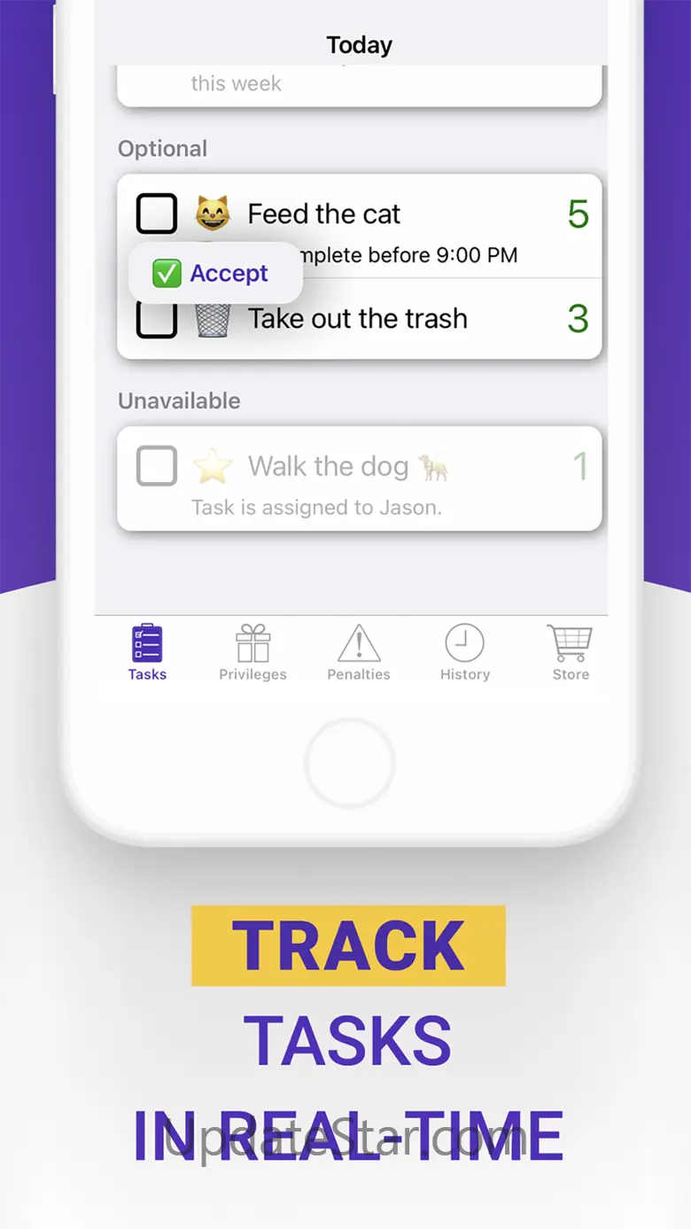 Privilege Points Chore Tracker 3.16