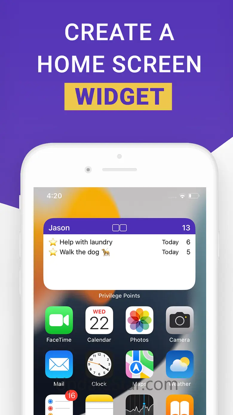 Privilege Points Chore Tracker 3.16