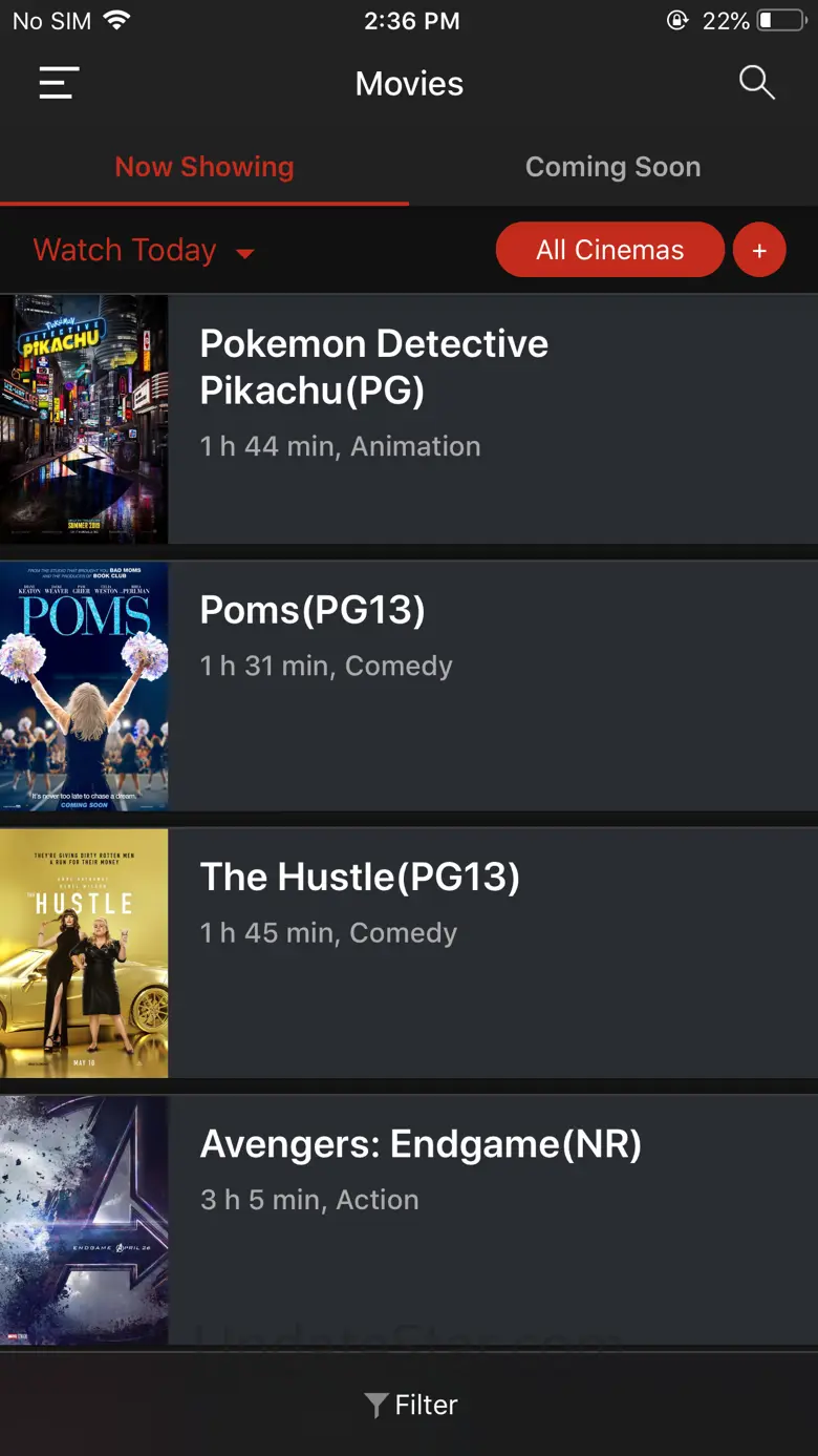 Silverspot Cinemas 5.09.400