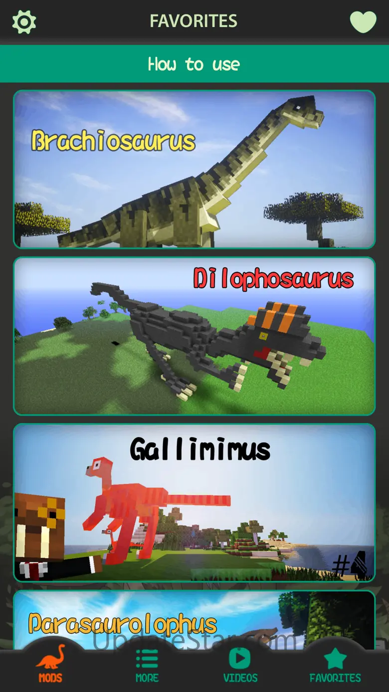 Jurassic Craft Mods Guide for Minecraft PC Edition 1.0