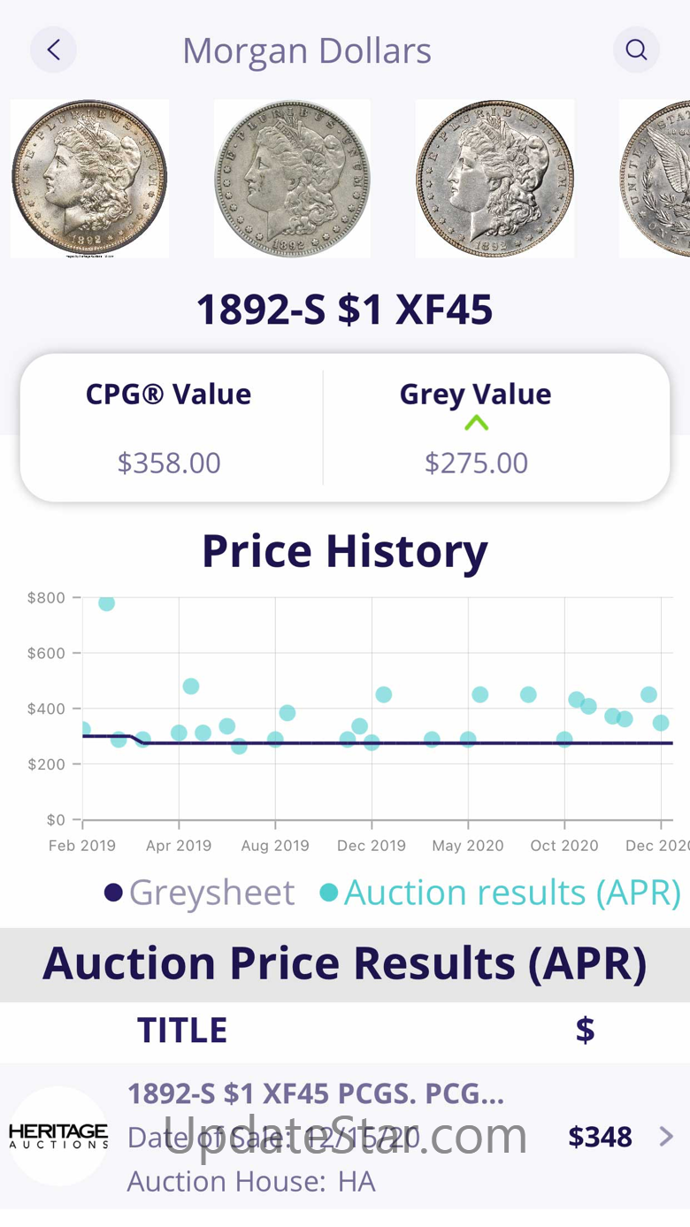 Greysheet: Rare Coin Pricing 4.3.1