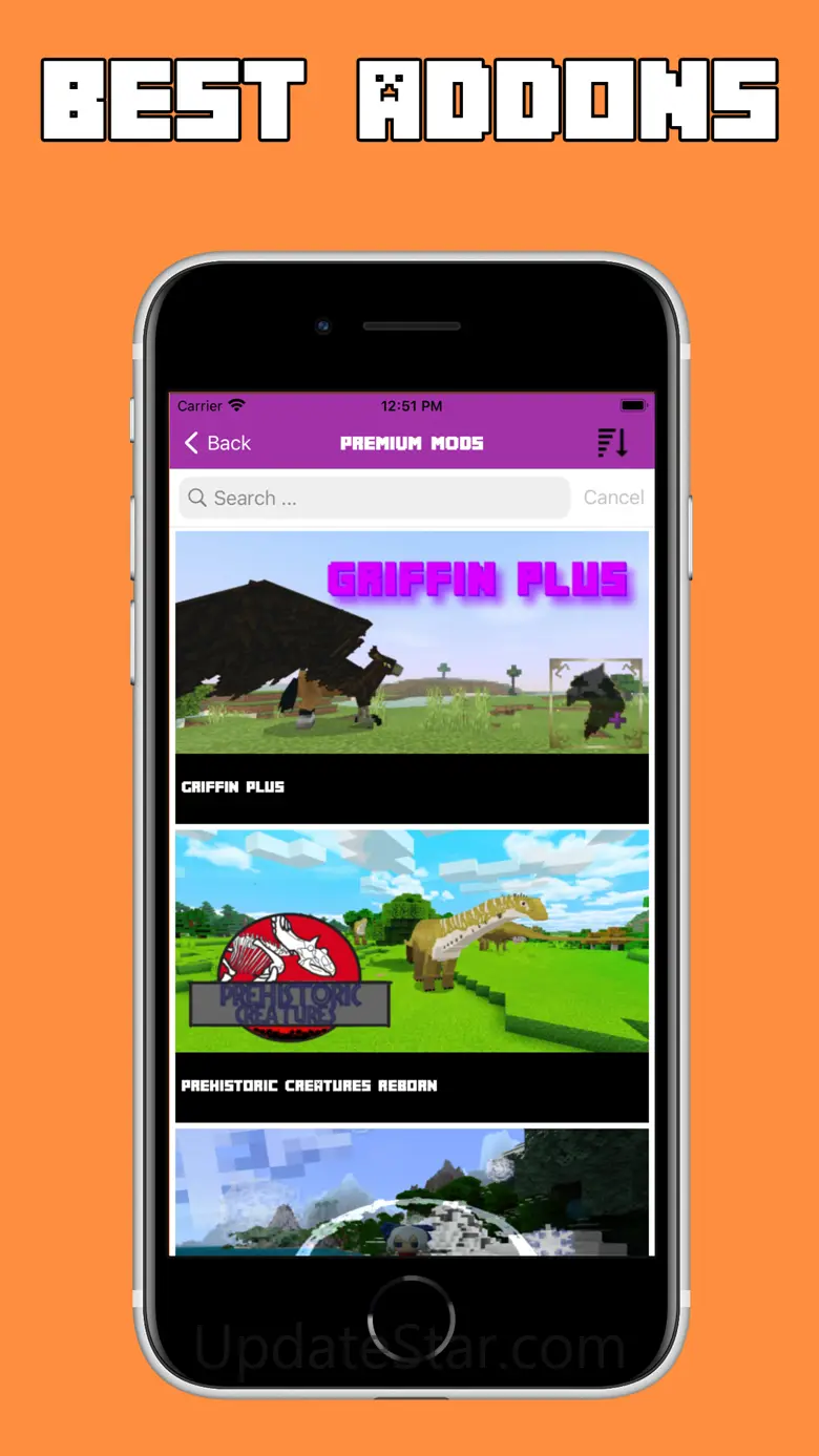 MCPE Addons for Minecraft PE ⋆ 2.1
