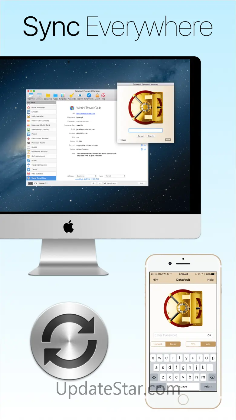 Password Manager Data Vault 7.3.31