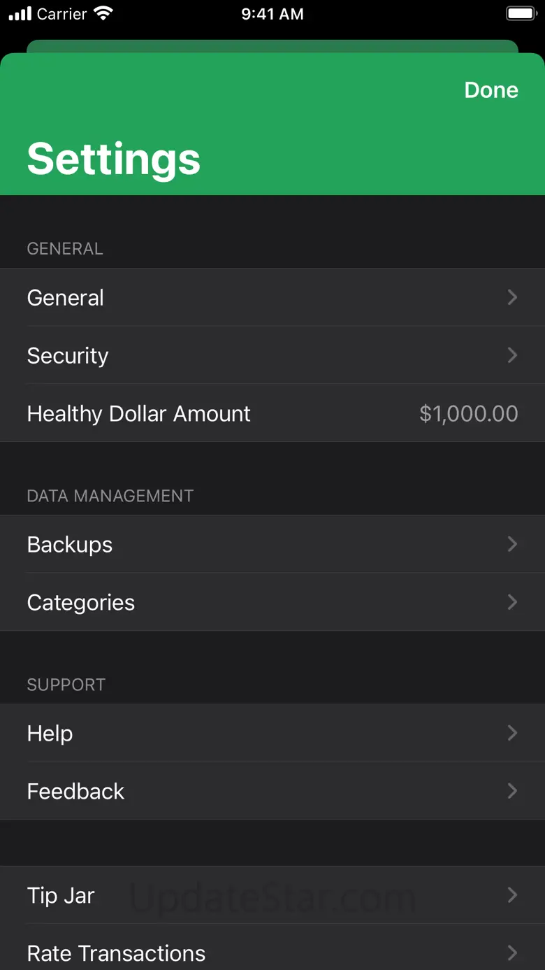 Transactions: Simple Checkbook 1.5.3
