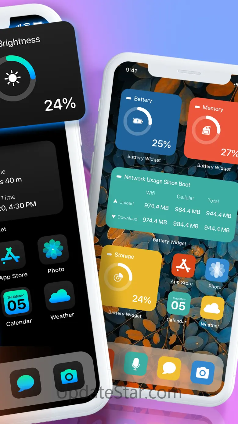 Battery Widget & Color Widgets 3.2