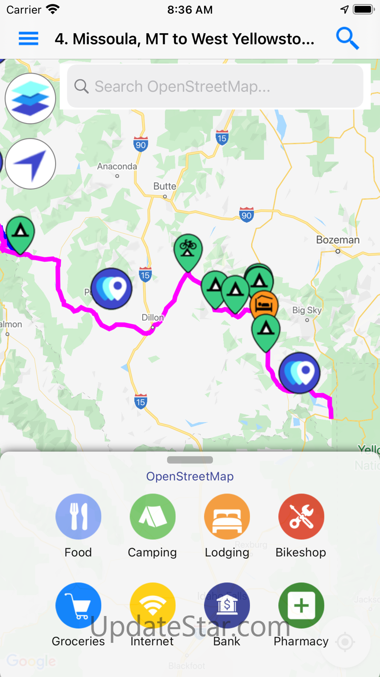 Bicycle Route Navigator 3.42