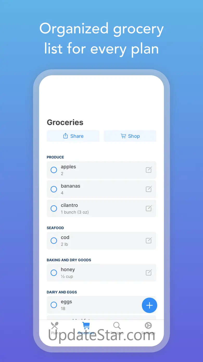 Intent - Meal Planner 4.1