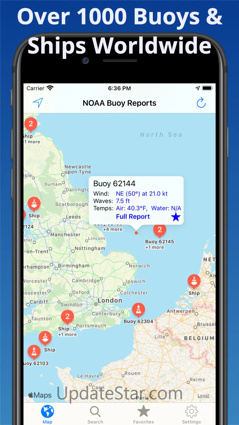 NOAA Buoy Reports 1.57