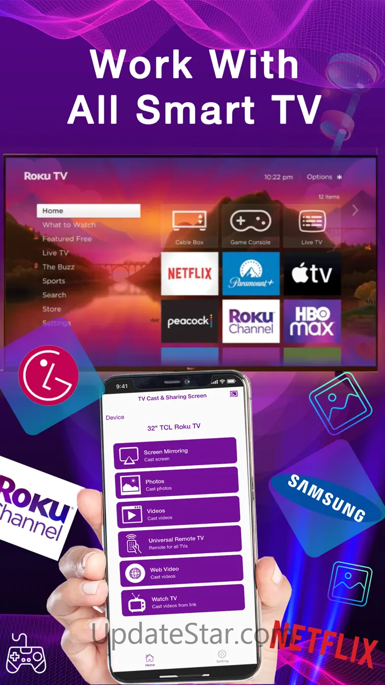 Screen Mirroring: TV Miracast 2.5