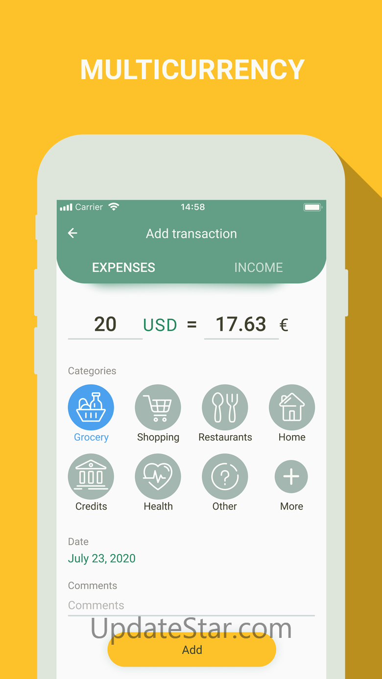 Money manager, expense tracker 1.5.0