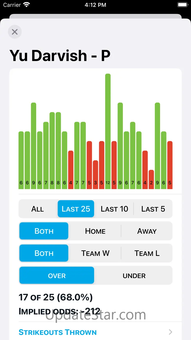 OddsJam: Player Props Data 2.3.0