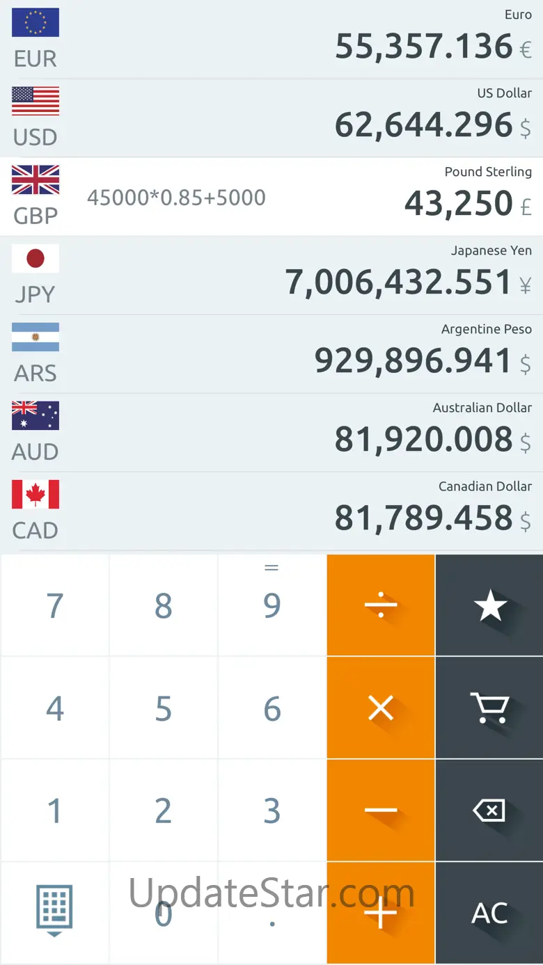 Currency converter - Money 3.4.71