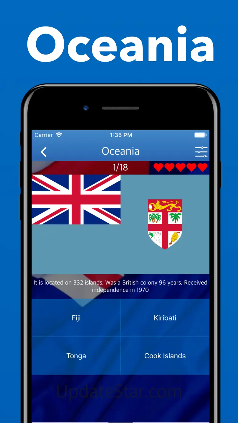 Flags of the world - Geography 7