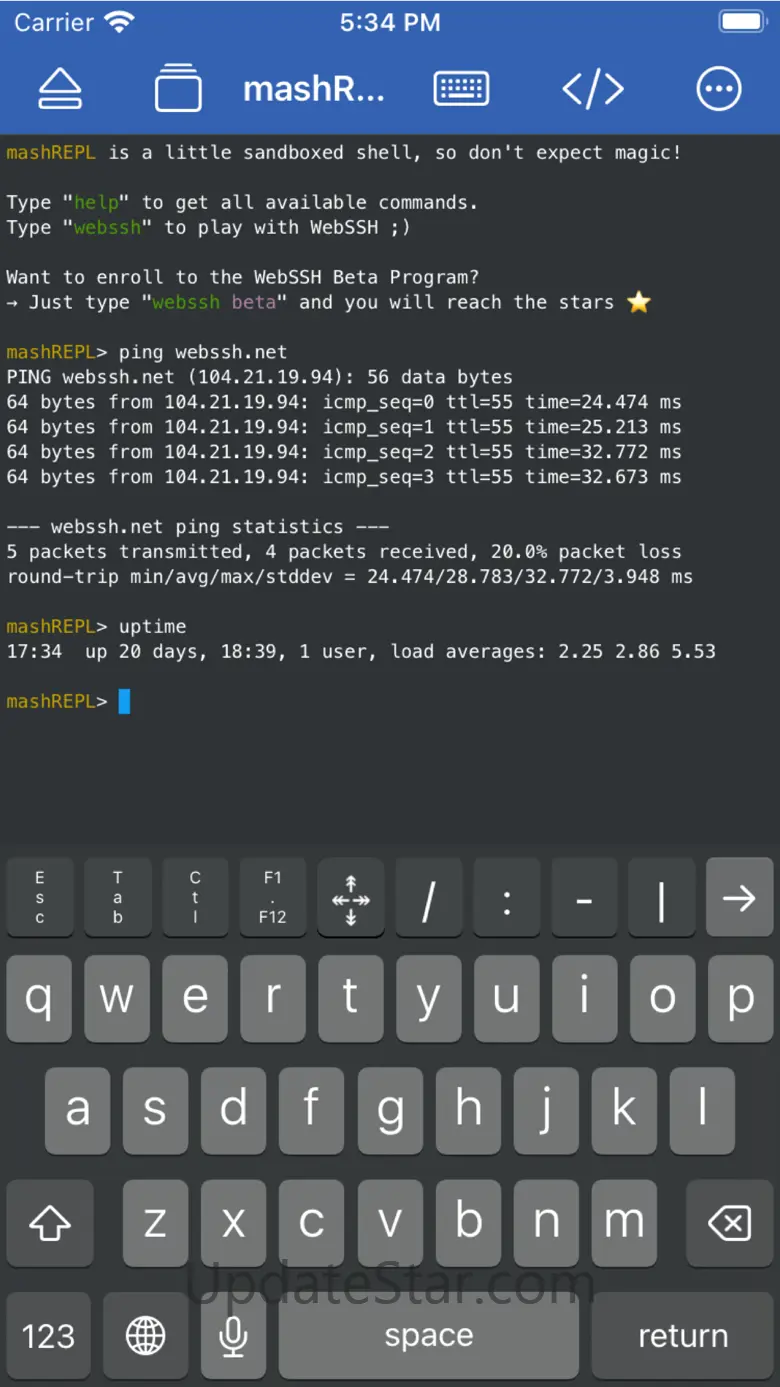 WebSSH - SysAdmin Tools 26.6