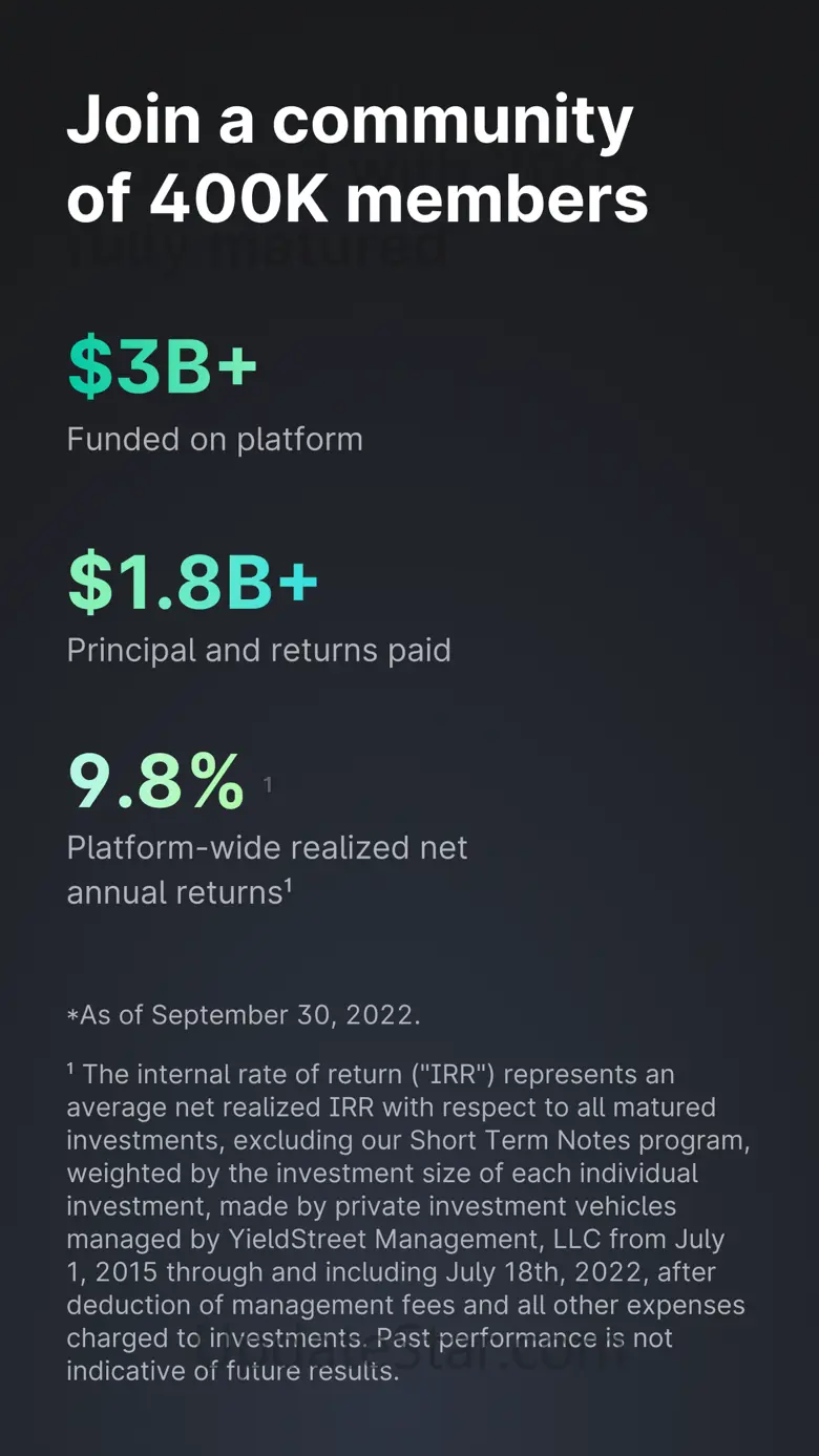Yieldstreet - Alt Investments 3.104.01