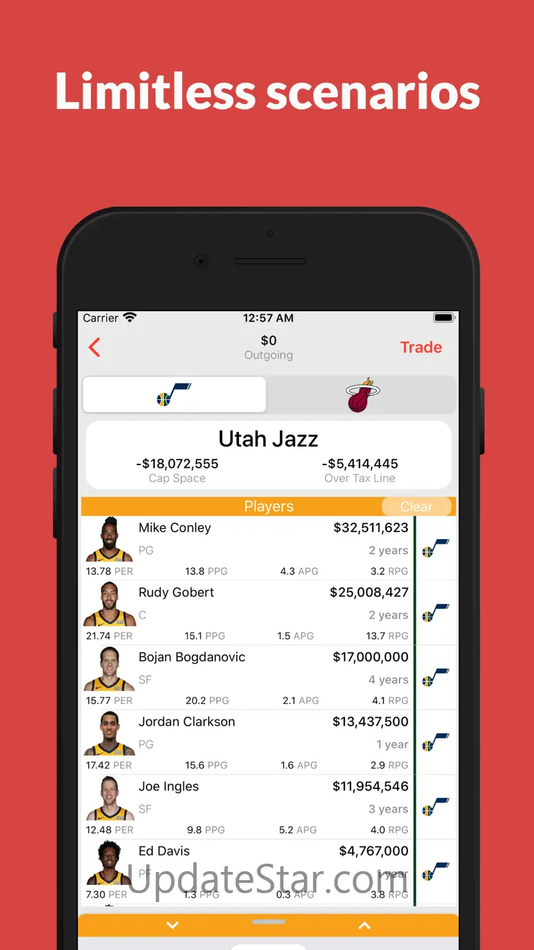 NBA Swap: NBA Trade Machine 1.8.2