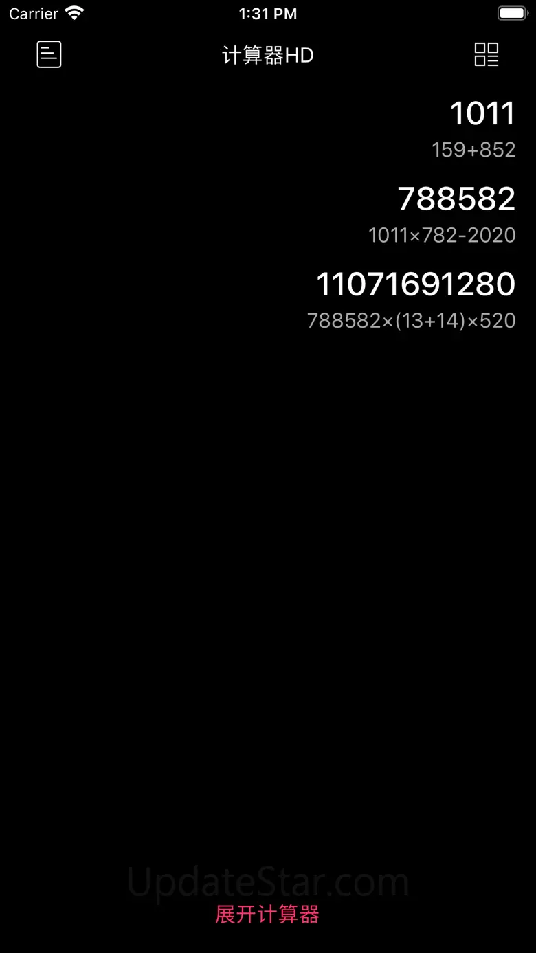 calculator HD⁻ 2.0.2