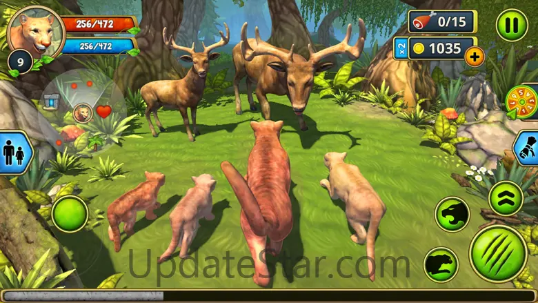 Cougar Family Sim Wild Forest 3