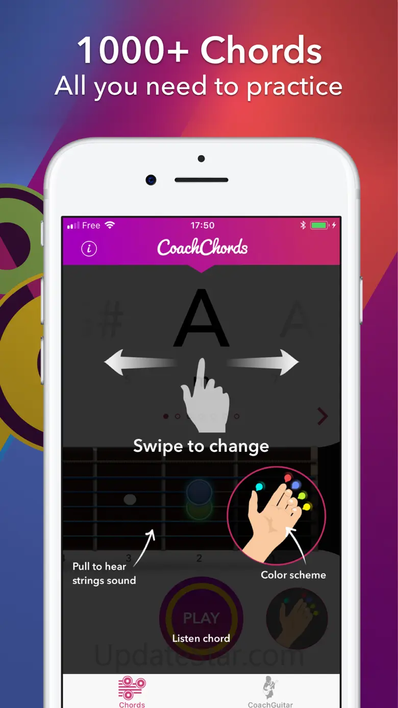 Guitar Chords: Chart Notes app 1.4.2