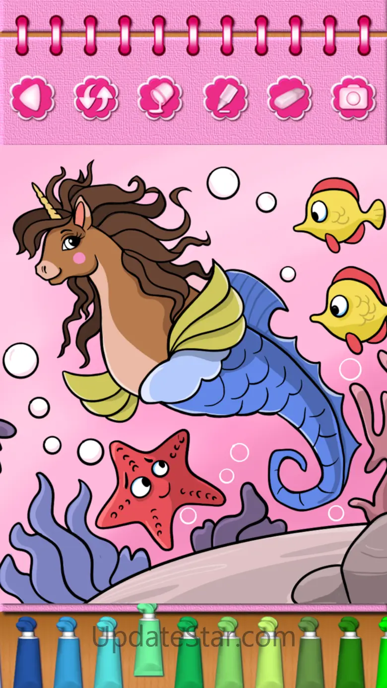 Pony Mermaid Coloring Book 2.4.0